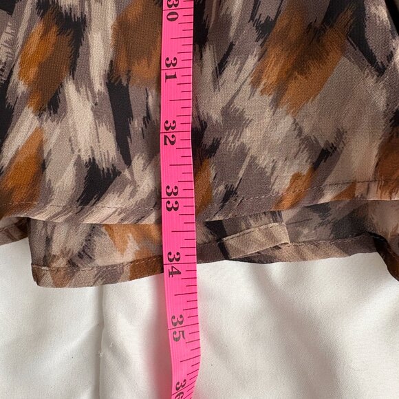 Steve Madden Women's Rami V-Neck Empire Waist Mini Dress NWT Size M - Picture 9 of 10